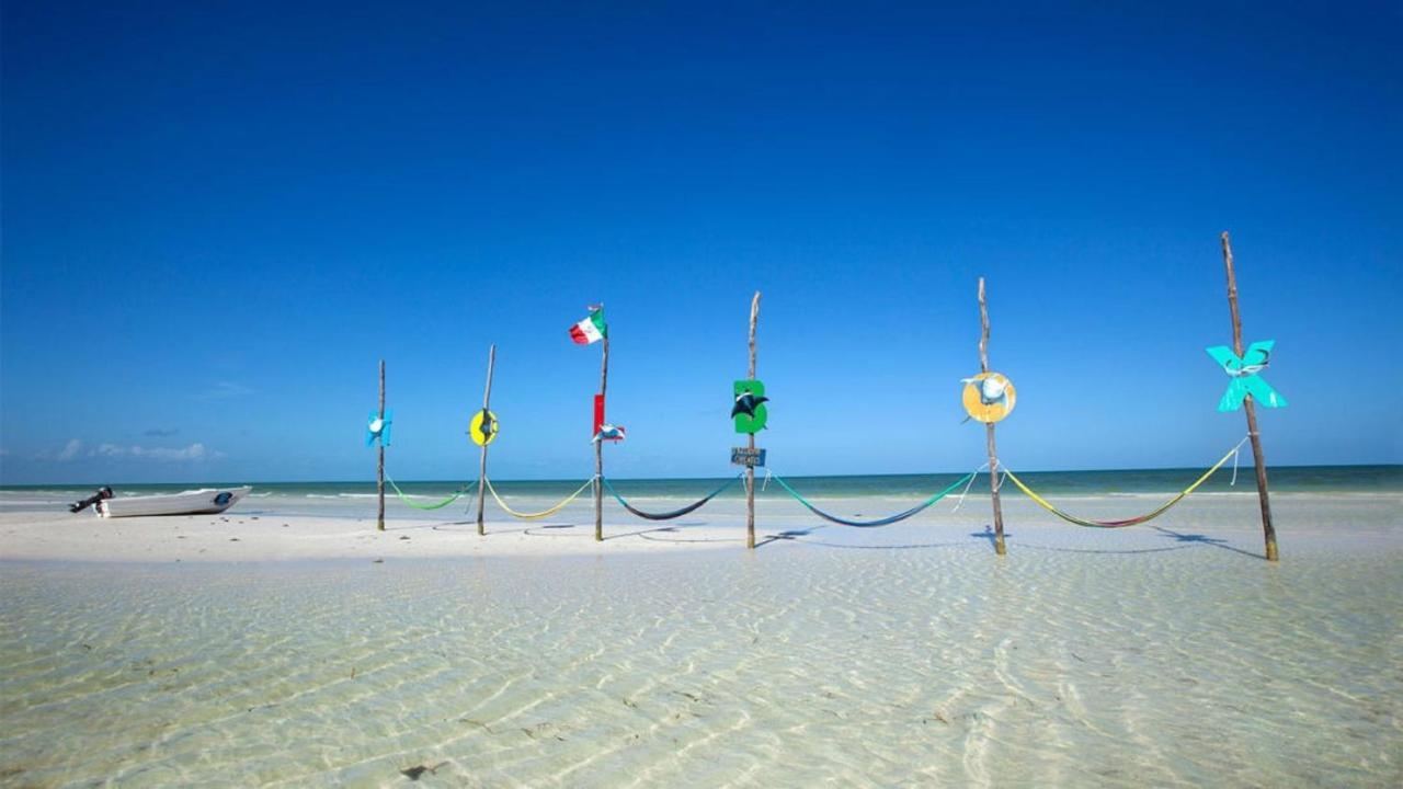 Hotel Don Panchon y Maruxa Isla Holbox Exterior foto